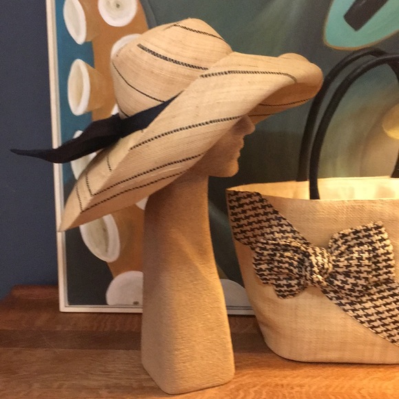 Raffia Wide Brim Hat